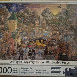 3000 Piece Jigsaw Puzzle. 2010 Aquarius Beatles. NIB.